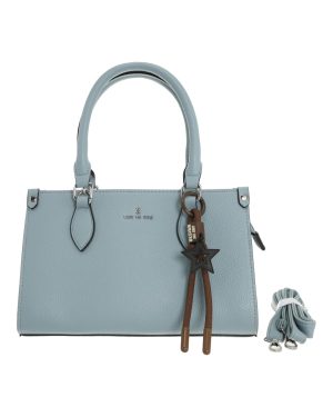 BAG TO BAG ΤΣΑΝΤΑ ΏΜΟΥ BY-88175 - Μπλέ ΓΥΝΑΙΚΕΙΕΣ ΤΣΑΝΤΕΣ > SPRING – SUMMER 2026 > Τσάντες Χειρός - Γυναικείες Τσάντες