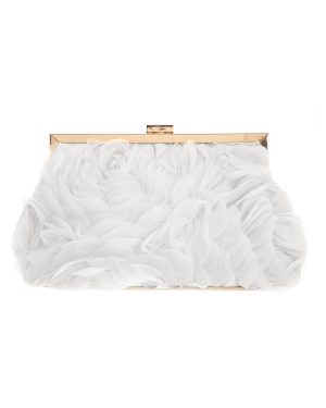 BAG TO BAG Τσάντα clutch MD-2561 - Ασπρο ΓΥΝΑΙΚΕΙΕΣ ΤΣΑΝΤΕΣ > SPRING – SUMMER 2026 > Τσάντες Φάκελοι - Γυναικείες Τσάντες