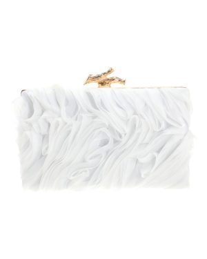 BAG TO BAG Τσάντα clutch MD-2563 - Ασπρο ΓΥΝΑΙΚΕΙΕΣ ΤΣΑΝΤΕΣ > SPRING – SUMMER 2026 > Τσάντες Φάκελοι - Γυναικείες Τσάντες