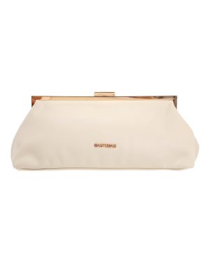 BAG TO BAG Τσάντα clutch MD-2570 - Ιβουάρ ΓΥΝΑΙΚΕΙΕΣ ΤΣΑΝΤΕΣ > SPRING – SUMMER 2026 > Τσάντες Φάκελοι - Γυναικείες Τσάντες