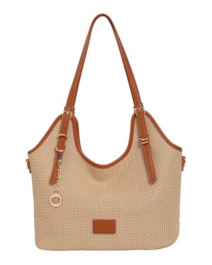 BAG TO BAG Τσάντα Ώμου BTB0035 - Brown ΓΥΝΑΙΚΕΙΕΣ ΤΣΑΝΤΕΣ > SPRING – SUMMER 2026 > Τσάντες Ωμου - Γυναικείες Τσάντες