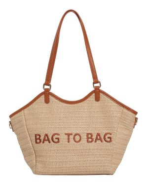 BAG TO BAG Τσάντα Ώμου BTB0040 - Κάμελ ΓΥΝΑΙΚΕΙΕΣ ΤΣΑΝΤΕΣ > SPRING – SUMMER 2026 > Τσάντες Ωμου - Γυναικείες Τσάντες