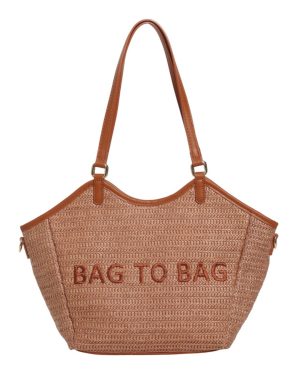 BAG TO BAG Τσάντα Ώμου BTB0040 - Κάμελ ΓΥΝΑΙΚΕΙΕΣ ΤΣΑΝΤΕΣ > SPRING – SUMMER 2026 > Τσάντες Ωμου - Γυναικείες Τσάντες