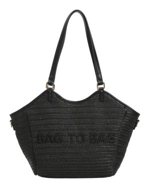 BAG TO BAG Τσάντα Ώμου BTB0040 - Μαύρο ΓΥΝΑΙΚΕΙΕΣ ΤΣΑΝΤΕΣ > SPRING – SUMMER 2026 > Τσάντες Ωμου - Γυναικείες Τσάντες