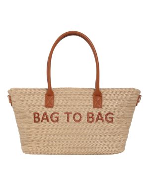 BAG TO BAG Τσάντα Ώμου BTB0041 - Κάμελ ΓΥΝΑΙΚΕΙΕΣ ΤΣΑΝΤΕΣ > SPRING – SUMMER 2026 > Τσάντες Ωμου - Γυναικείες Τσάντες