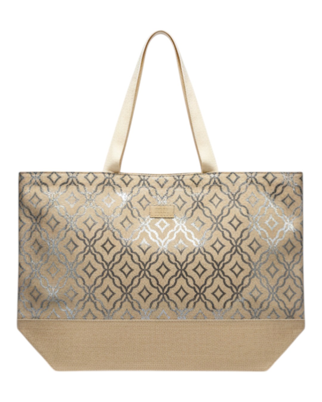 BAG TO BAG Τσάντα θαλάσσης YY1119 - Μπέζ ΓΥΝΑΙΚΕΙΕΣ ΤΣΑΝΤΕΣ > SPRING – SUMMER 2026 > Τσάντες Θαλάσσης - Γυναικείες Τσάντες