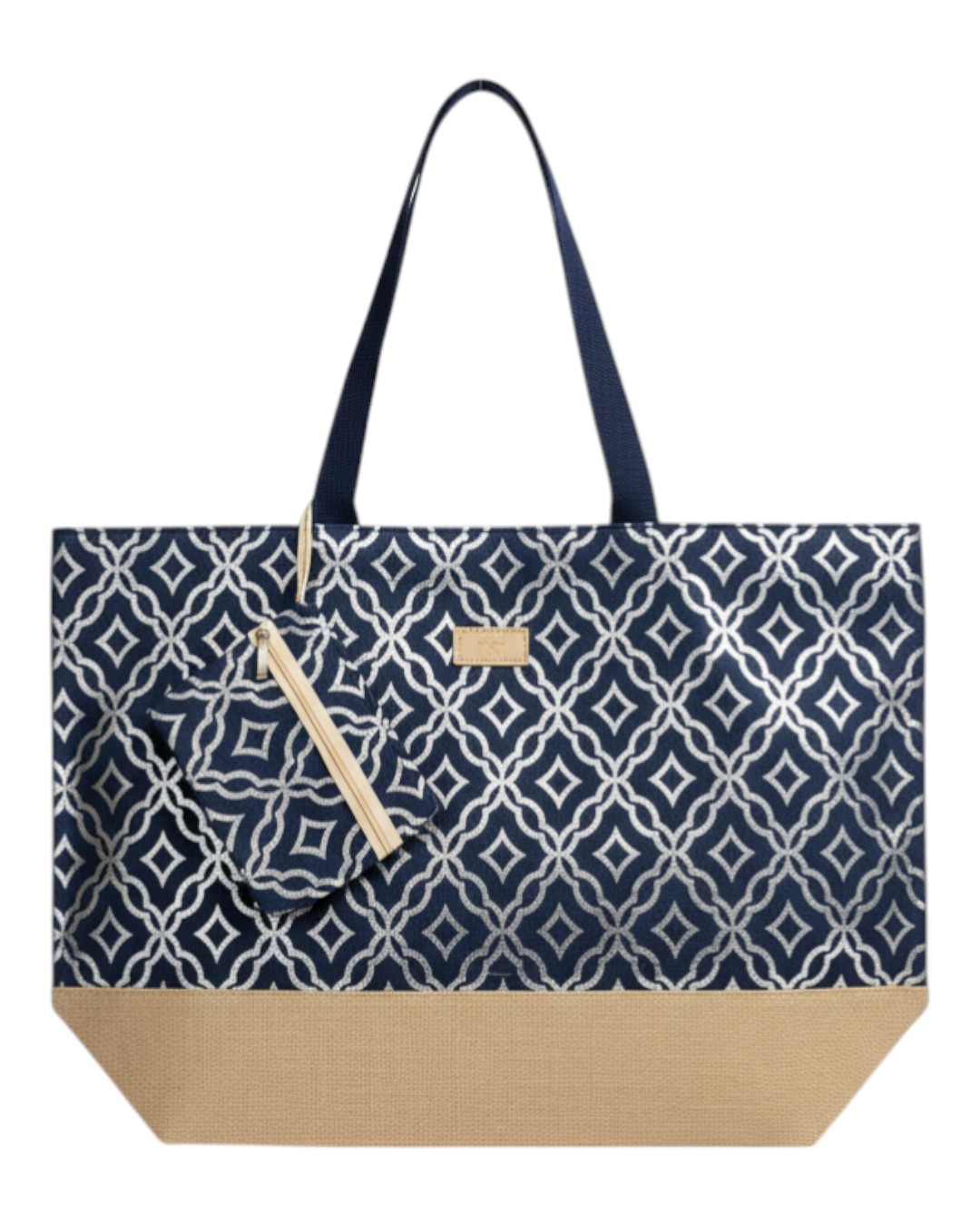 BAG TO BAG Τσάντα θαλάσσης YY1119 - Σκούρο Μπλέ ΓΥΝΑΙΚΕΙΕΣ ΤΣΑΝΤΕΣ > SPRING – SUMMER 2026 > Τσάντες Θαλάσσης - Γυναικείες Τσάντες