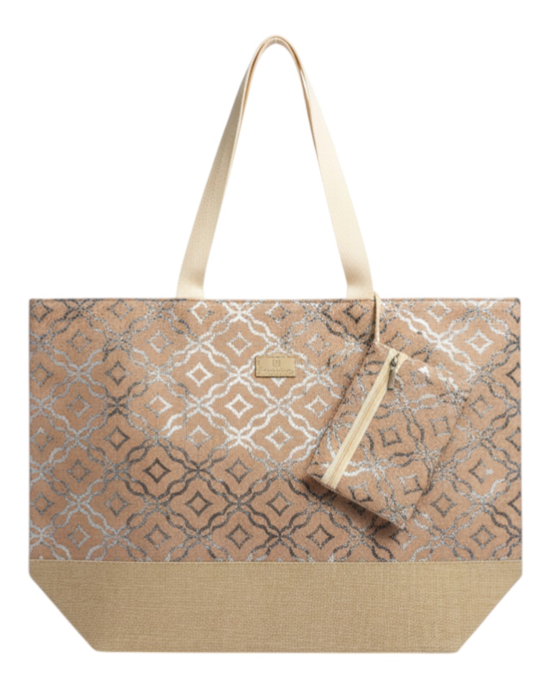 BAG TO BAG Τσάντα θαλάσσης YY1119 - Χακί ΓΥΝΑΙΚΕΙΕΣ ΤΣΑΝΤΕΣ > SPRING – SUMMER 2026 > Τσάντες Θαλάσσης - Γυναικείες Τσάντες