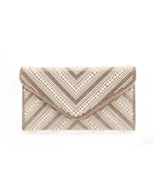 BAG TO BAG Τσάντα φάκελος clutch MD2433 - Χρυσό ΓΥΝΑΙΚΕΙΕΣ ΤΣΑΝΤΕΣ > SPRING – SUMMER 2026 > Βραδινά Τσαντάκια / Clutch - Γυναικείες Τσάντες
