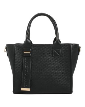 BAG TO BAG Τσάντα χειρός BTB0031 - Μαύρο ΓΥΝΑΙΚΕΙΕΣ ΤΣΑΝΤΕΣ > SPRING – SUMMER 2026 > Τσάντες Χειρός - Γυναικείες Τσάντες