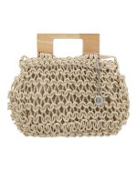 BAG TO BAG Τσάντα χειρός CH1717 - Ιβουάρ ΓΥΝΑΙΚΕΙΕΣ ΤΣΑΝΤΕΣ > SPRING – SUMMER 2026 > Τσάντες Χειρός - Γυναικείες Τσάντες