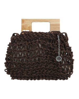 BAG TO BAG Τσάντα χειρός CH1717 - Καφέ ΓΥΝΑΙΚΕΙΕΣ ΤΣΑΝΤΕΣ > SPRING – SUMMER 2026 > Τσάντες Χειρός - Γυναικείες Τσάντες