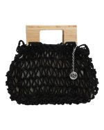 BAG TO BAG Τσάντα χειρός CH1717 - Μαύρο ΓΥΝΑΙΚΕΙΕΣ ΤΣΑΝΤΕΣ > SPRING – SUMMER 2026 > Τσάντες Χειρός - Γυναικείες Τσάντες