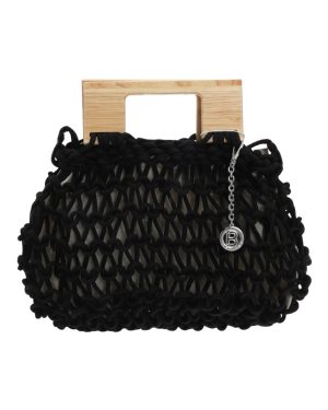 BAG TO BAG Τσάντα χειρός CH1717 - Μαύρο ΓΥΝΑΙΚΕΙΕΣ ΤΣΑΝΤΕΣ > SPRING – SUMMER 2026 > Τσάντες Χειρός - Γυναικείες Τσάντες