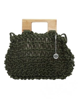 BAG TO BAG Τσάντα χειρός CH1717 - Πράσινο ΓΥΝΑΙΚΕΙΕΣ ΤΣΑΝΤΕΣ > SPRING – SUMMER 2026 > Τσάντες Χειρός - Γυναικείες Τσάντες