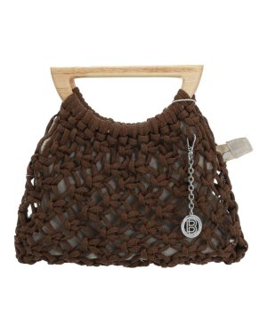 BAG TO BAG Τσάντα χειρός CH1718 - Καφέ ΓΥΝΑΙΚΕΙΕΣ ΤΣΑΝΤΕΣ > SPRING – SUMMER 2026 > Τσάντες Χειρός - Γυναικείες Τσάντες