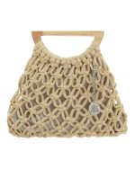 BAG TO BAG Τσάντα χειρός CH1718 - Μπέζ ΓΥΝΑΙΚΕΙΕΣ ΤΣΑΝΤΕΣ > SPRING – SUMMER 2026 > Τσάντες Χειρός - Γυναικείες Τσάντες