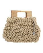 BAG TO BAG Τσάντα χειρός CH1717 - Μπέζ ΓΥΝΑΙΚΕΙΕΣ ΤΣΑΝΤΕΣ > SPRING – SUMMER 2026 > Τσάντες Χειρός - Γυναικείες Τσάντες