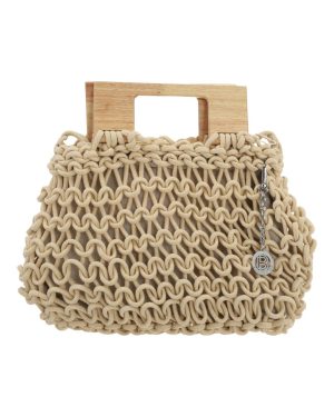 BAG TO BAG Τσάντα χειρός CH1717 - Μπέζ ΓΥΝΑΙΚΕΙΕΣ ΤΣΑΝΤΕΣ > SPRING – SUMMER 2026 > Τσάντες Χειρός - Γυναικείες Τσάντες