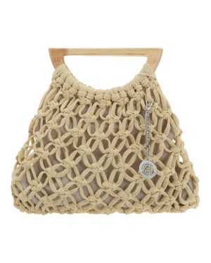 BAG TO BAG Τσάντα χειρός CH1718 - Μπέζ ΓΥΝΑΙΚΕΙΕΣ ΤΣΑΝΤΕΣ > SPRING – SUMMER 2026 > Τσάντες Χειρός - Γυναικείες Τσάντες