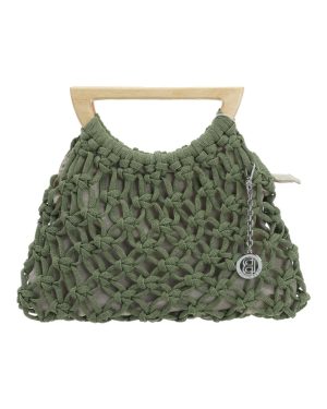 BAG TO BAG Τσάντα χειρός CH1718 - Πράσινο ΓΥΝΑΙΚΕΙΕΣ ΤΣΑΝΤΕΣ > SPRING – SUMMER 2026 > Τσάντες Χειρός - Γυναικείες Τσάντες