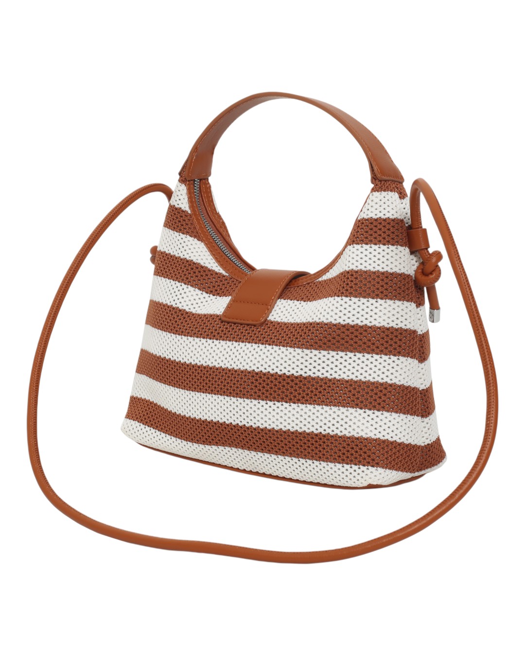 Τσάντα χειρός F2566-2L - Brown BAG TO BAG - Image 3