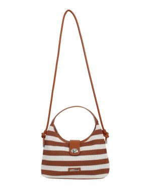 BAG TO BAG Τσάντα χειρός F2566-2L - Brown ΓΥΝΑΙΚΕΙΕΣ ΤΣΑΝΤΕΣ > SPRING – SUMMER 2026 > Τσάντες Χειρός - Γυναικείες Τσάντες