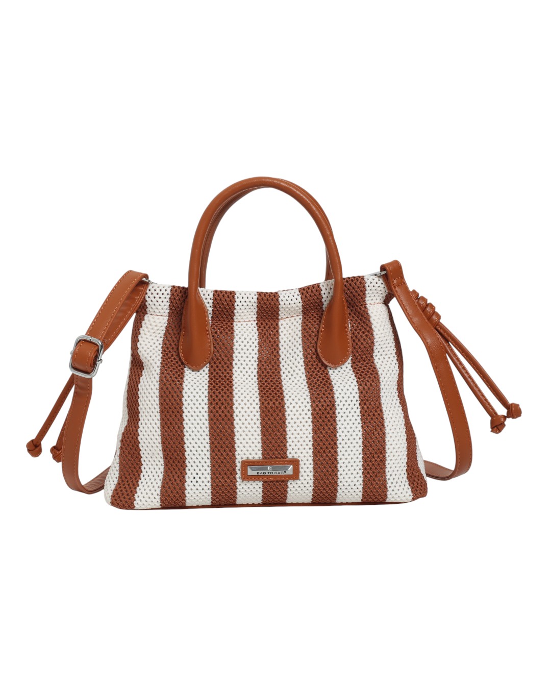 Τσάντα χειρός F2566-4 - Brown BAG TO BAG - Image 4