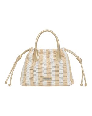 BAG TO BAG Τσάντα χειρός F2566-4 - Χρυσό ΓΥΝΑΙΚΕΙΕΣ ΤΣΑΝΤΕΣ > SPRING – SUMMER 2026 > Τσάντες Χειρός - Γυναικείες Τσάντες