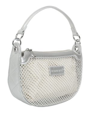 BAG TO BAG Τσάντα χειρός KX2503 - Ασημί ΓΥΝΑΙΚΕΙΕΣ ΤΣΑΝΤΕΣ > SPRING – SUMMER 2026 > Τσάντες Χειρός - Γυναικείες Τσάντες