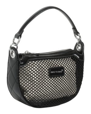 BAG TO BAG Τσάντα χειρός KX2503 - Μαύρο ΓΥΝΑΙΚΕΙΕΣ ΤΣΑΝΤΕΣ > SPRING – SUMMER 2026 > Τσάντες Χειρός - Γυναικείες Τσάντες