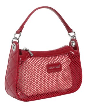 BAG TO BAG Τσάντα χειρός KX2504 - Κόκκινο ΓΥΝΑΙΚΕΙΕΣ ΤΣΑΝΤΕΣ > SPRING – SUMMER 2026 > Τσάντες Χειρός - Γυναικείες Τσάντες