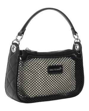 BAG TO BAG Τσάντα χειρός KX2504 - Μαύρο ΓΥΝΑΙΚΕΙΕΣ ΤΣΑΝΤΕΣ > SPRING – SUMMER 2026 > Τσάντες Χειρός - Γυναικείες Τσάντες