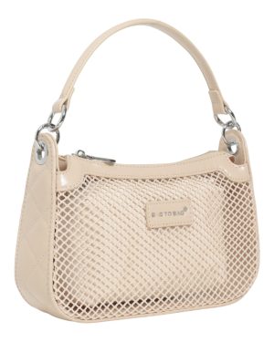 BAG TO BAG Τσάντα χειρός KX2504 - Μπέζ ΓΥΝΑΙΚΕΙΕΣ ΤΣΑΝΤΕΣ > SPRING – SUMMER 2026 > Τσάντες Χειρός - Γυναικείες Τσάντες