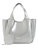 BAG TO BAG Τσάντα χειρός KX2509 - Ασημί ΓΥΝΑΙΚΕΙΕΣ ΤΣΑΝΤΕΣ > SPRING – SUMMER 2026 > Τσάντες Χειρός - Γυναικείες Τσάντες