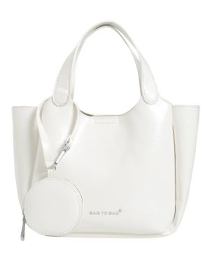 BAG TO BAG Τσάντα χειρός KX2509 - Ασπρο ΓΥΝΑΙΚΕΙΕΣ ΤΣΑΝΤΕΣ > SPRING – SUMMER 2026 > Τσάντες Χειρός - Γυναικείες Τσάντες