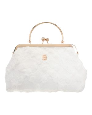 BAG TO BAG Τσάντα  χειρός LB-11568 - Ασπρο ΓΥΝΑΙΚΕΙΕΣ ΤΣΑΝΤΕΣ > SPRING – SUMMER 2026 > Βραδινά Τσαντάκια / Clutch - Γυναικείες Τσάντες