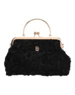 BAG TO BAG Τσάντα  χειρός LB-11568 - Μαύρο ΓΥΝΑΙΚΕΙΕΣ ΤΣΑΝΤΕΣ > SPRING – SUMMER 2026 > Βραδινά Τσαντάκια / Clutch - Γυναικείες Τσάντες