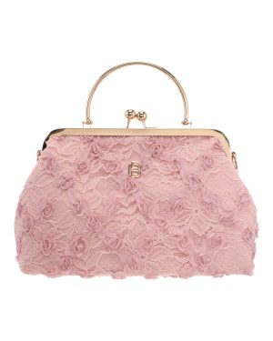 BAG TO BAG Τσάντα  χειρός LB-11568 - Ροζ ΓΥΝΑΙΚΕΙΕΣ ΤΣΑΝΤΕΣ > SPRING – SUMMER 2026 > Βραδινά Τσαντάκια / Clutch - Γυναικείες Τσάντες