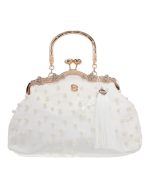 BAG TO BAG Τσάντα χειρός LB11569 - Ασπρο ΓΥΝΑΙΚΕΙΕΣ ΤΣΑΝΤΕΣ > SPRING – SUMMER 2026 > Βραδινά Τσαντάκια / Clutch - Γυναικείες Τσάντες