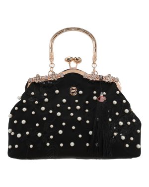 BAG TO BAG Τσάντα χειρός LB11569 - Μαύρο ΓΥΝΑΙΚΕΙΕΣ ΤΣΑΝΤΕΣ > SPRING – SUMMER 2026 > Βραδινά Τσαντάκια / Clutch - Γυναικείες Τσάντες