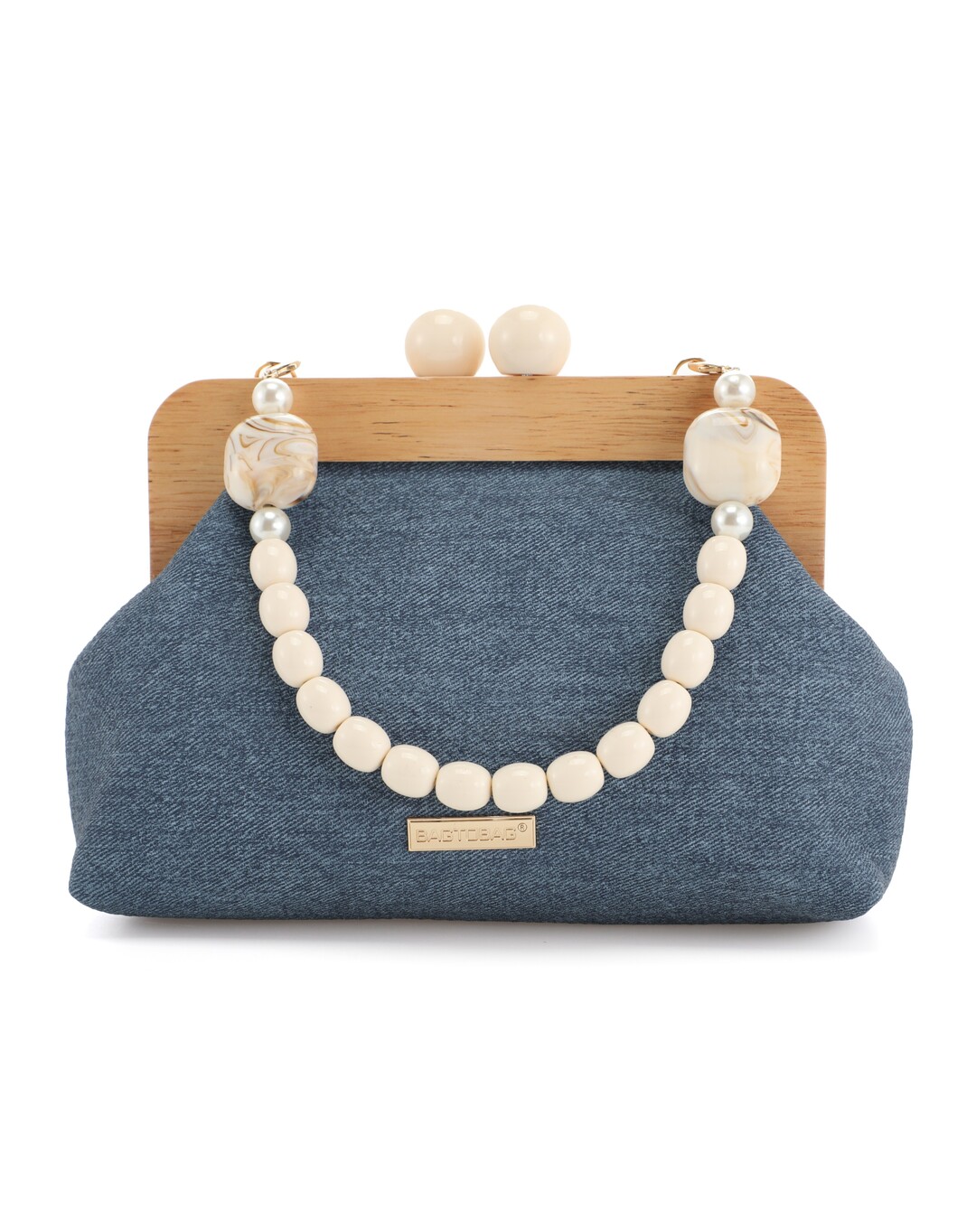 Τσάντα χειρός MD2409 - Σκούρο Μπλέ BAG TO BAG - Image 2