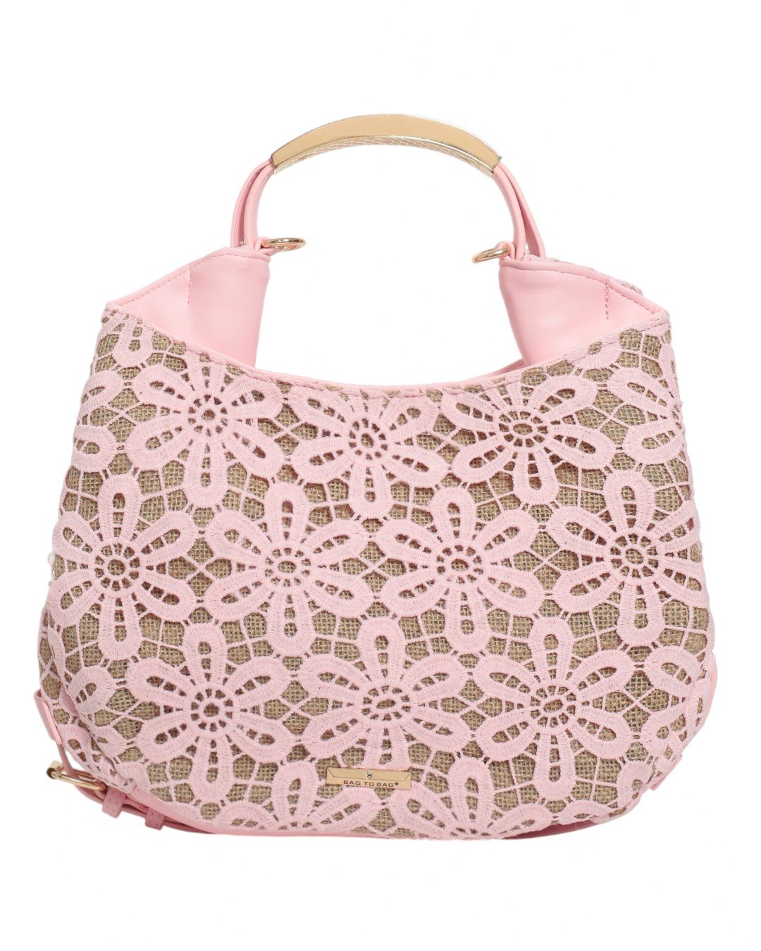 BAG TO BAG Τσάντα χειρός WJS5181H - Ροζ ΓΥΝΑΙΚΕΙΕΣ ΤΣΑΝΤΕΣ > SPRING – SUMMER 2026 > Τσάντες Χειρός - Γυναικείες Τσάντες