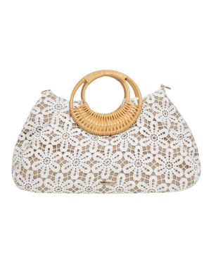 BAG TO BAG Τσάντα χειρός WUS18202 - Ασπρο ΓΥΝΑΙΚΕΙΕΣ ΤΣΑΝΤΕΣ > SPRING – SUMMER 2026 > Τσάντες Χειρός - Γυναικείες Τσάντες