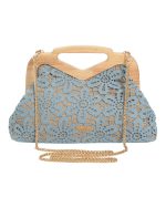 BAG TO BAG Τσάντα χειρός WUS18520 - Μπλέ ΓΥΝΑΙΚΕΙΕΣ ΤΣΑΝΤΕΣ > SPRING – SUMMER 2026 > Τσάντες Χειρός - Γυναικείες Τσάντες