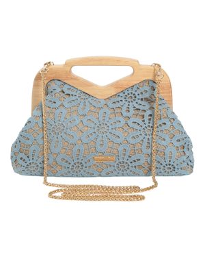 BAG TO BAG Τσάντα χειρός WUS18520 - Μπλέ ΓΥΝΑΙΚΕΙΕΣ ΤΣΑΝΤΕΣ > SPRING – SUMMER 2026 > Τσάντες Χειρός - Γυναικείες Τσάντες