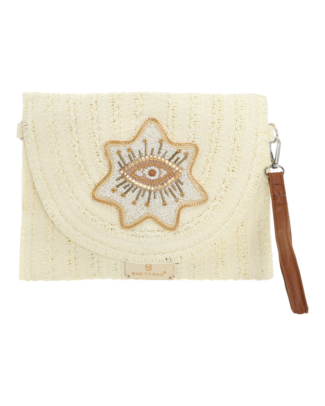 BAG TO BAG Τσάντα χειρός XY-2606 - Μπέζ ΓΥΝΑΙΚΕΙΕΣ ΤΣΑΝΤΕΣ > SPRING – SUMMER 2026 > Βραδινά Τσαντάκια / Clutch - Γυναικείες Τσάντες > Τσάντες Χειρός - Γυναικείες Τσάντες