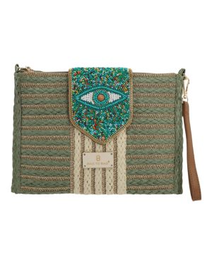 BAG TO BAG Τσάντα χειρός XY-2616 - Πράσινο ΓΥΝΑΙΚΕΙΕΣ ΤΣΑΝΤΕΣ > SPRING – SUMMER 2026 > Τσάντες Χειρός - Γυναικείες Τσάντες