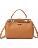 BAG TO BAG Τσάντα χειρός XY-37012 - Brown ΓΥΝΑΙΚΕΙΕΣ ΤΣΑΝΤΕΣ > SPRING – SUMMER 2026 > ΕΚΘΕΣΗ > Τσάντες Χειρός - Γυναικείες Τσάντες