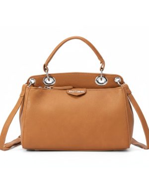 BAG TO BAG Τσάντα χειρός XY-37012 - Brown ΓΥΝΑΙΚΕΙΕΣ ΤΣΑΝΤΕΣ > SPRING – SUMMER 2026 > ΕΚΘΕΣΗ > Τσάντες Χειρός - Γυναικείες Τσάντες